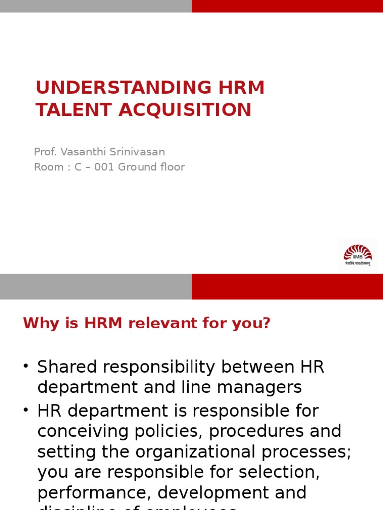 Talent Acquisition in HRM Strategies | PDF | Recruitment | Human ...