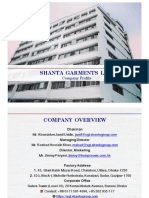Shanta Garments Ltd. Company Profile
