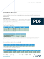 107 - WELDOX - 700 - UK - Data Sheet PDF