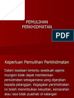 PKPA - Pemulihan Perkhidmatan