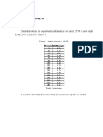 Distribuição de Tempos de Residência