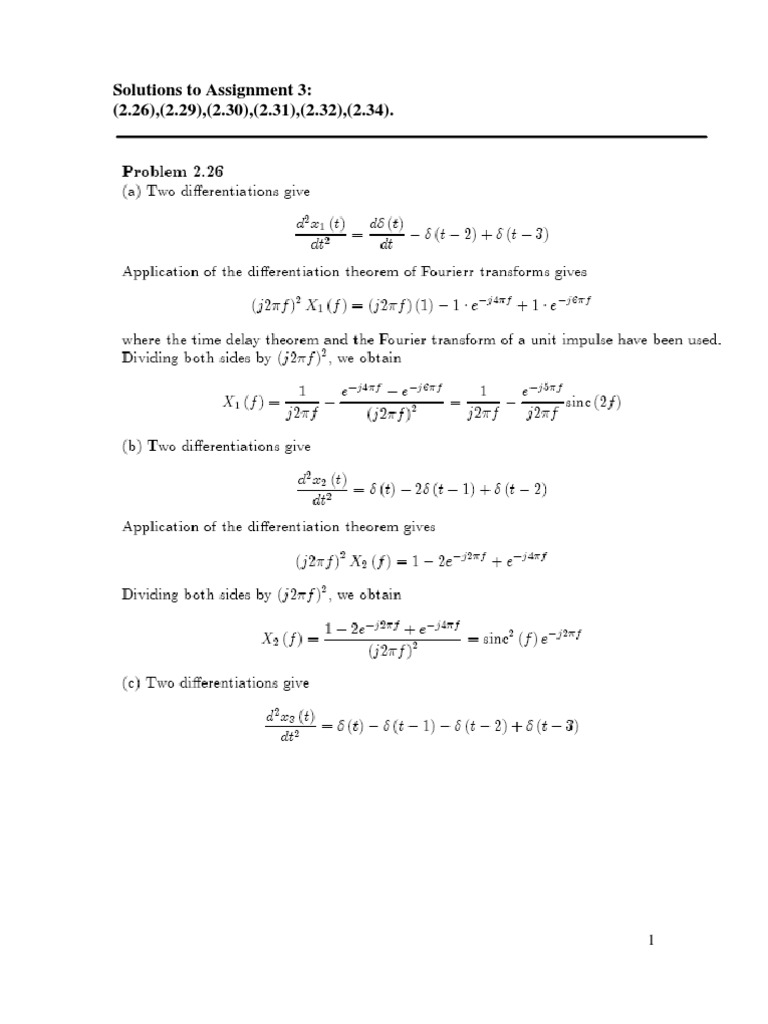 Analogue Communication Assignment 3 | PDF