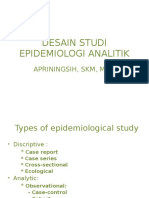 Desain Studi Epidemiologi Analitik1