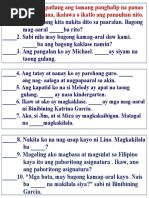Filipino 3-Payak at Tambalan | PDF