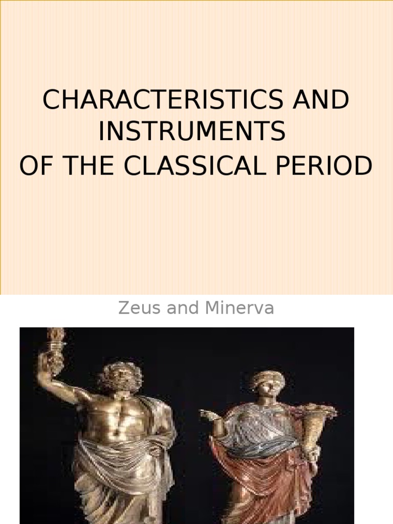 Classical Period Music Characteristics | PDF | Classical Period (Music ...