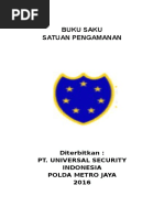 Buku Saku Satuan Pengamanan