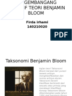 Pengembangang Kognitif Teori Benjamin Bloom