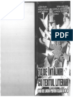 70 de Intalniri Cu Textul Literar CL IV PDF