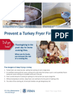 Prevent A Turkey Fryer Fire: Did You Know?