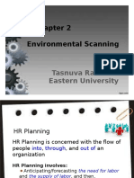Environmental Scanning: Tasnuva Rahman Eastern University