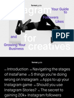 Instagram For Creatives: Your Guide To Followers, Likes, and Growing Your Business