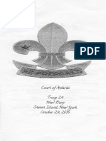 Court of Awards October 24 2016