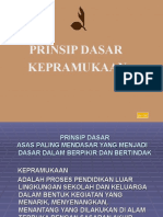 Prinsip Dasar Kepramukaan