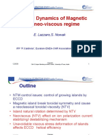 Controlled Dynamics of Magnetic Islands in Neo-Viscous Regime