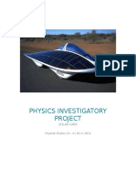 PHYSICS INVESTIGATORY PROJECT Solar Car.docx