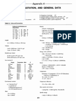 Appendix a - Units, Notations & General Data