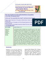 The Role of Small Towns in The Spatial Distribution of Population (Case Study: Kerman Province)