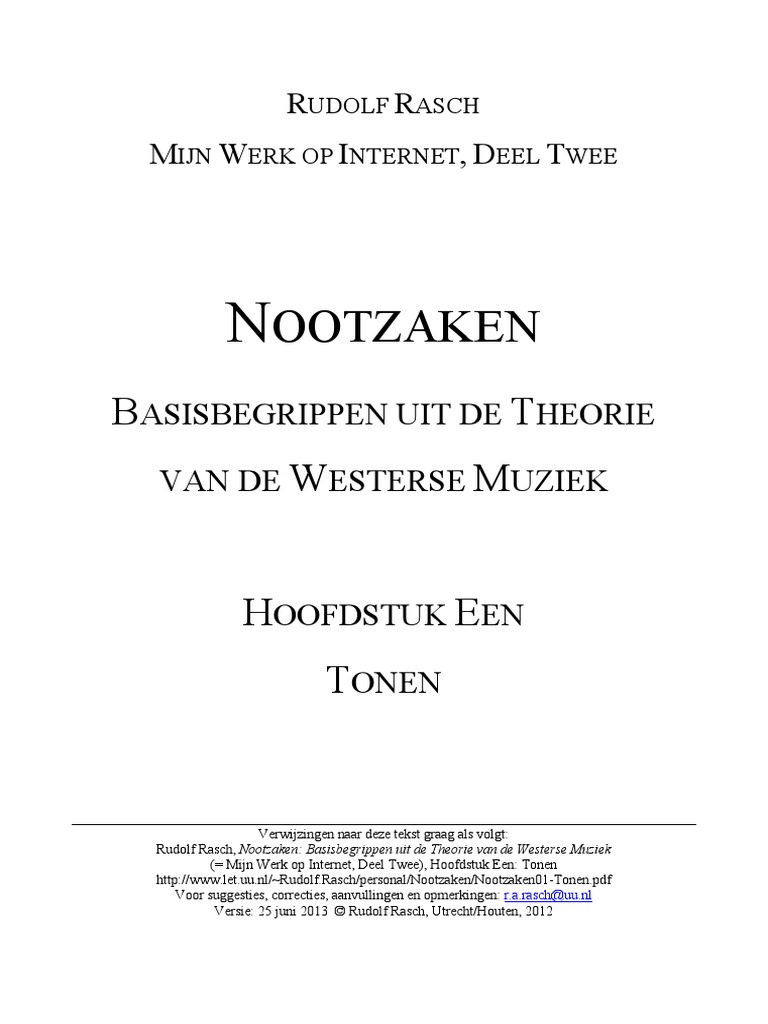 Nootzaken01 Tonen | PDF, image size:768x1024