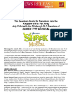 Shrek Opens July 15