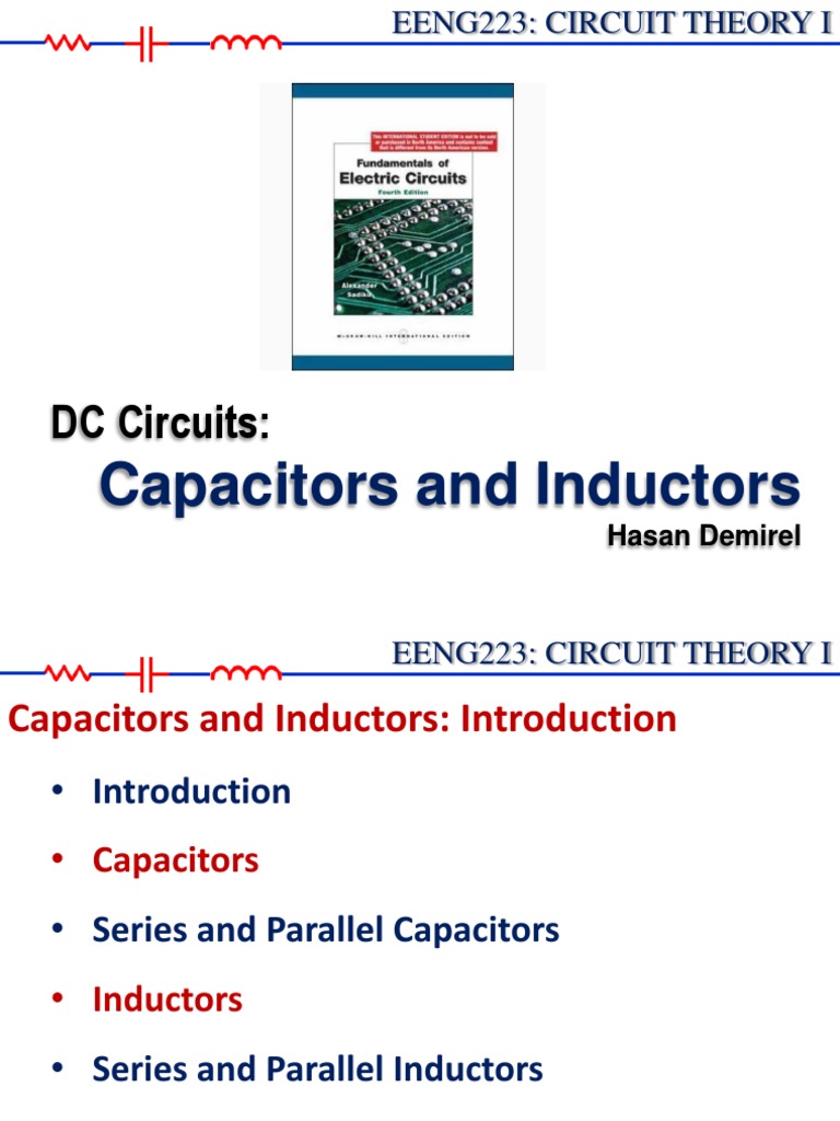 Capacitors and Inductors: DC Circuits | PDF | Capacitor | Inductor