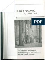 O Que É Filosofar - Do Mito À Razão - para Filosofar - Cap I