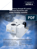 Bxfm-A: Higher Efficiency Through PC Control. Motorized Illuminator With Power Focusing Capability