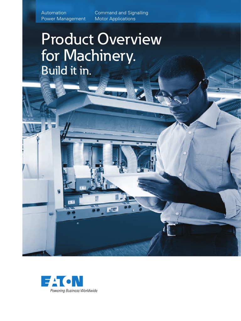 Product Overview For Machinery | PDF | Programmable Logic Controller |  Automation