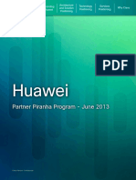 Huawei: Partner Piranha Program - June 2013