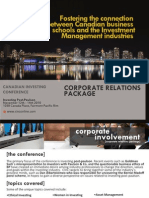 Corporate Relations Package