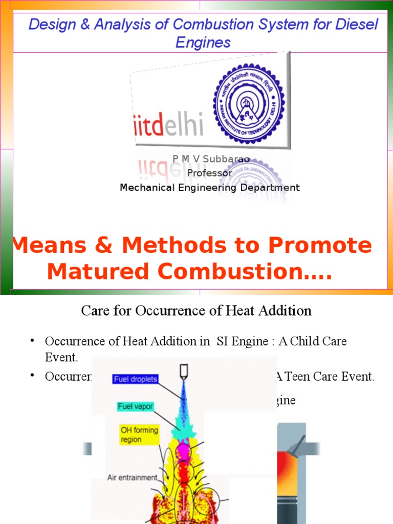 Analysis of Combustion Processes and Factors Affecting Ignition Delay