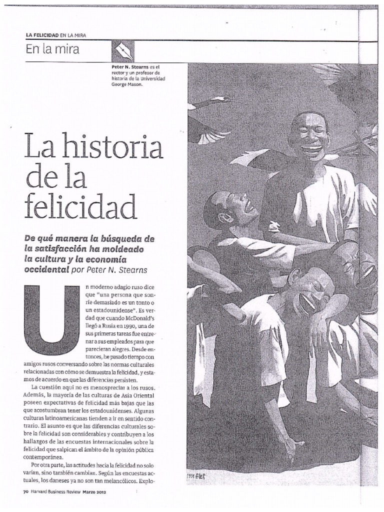Historia de La Felicidad PDF | PDF