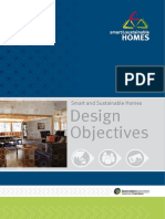 Design Objectives: Smart and Sustainable Homes