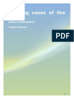 Leading Cases of The CEDH