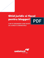 Ghid Juridic Si Fiscal Pentru Bloggeri