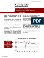 Índice Líder de Ceres (Ilc) : Del Nivel de Actividad de La Economía Uruguaya