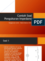 Contoh Soal Pengukuran Impedansi PDF