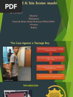 By: Group 5 Khairul Muhaimin Nazirah Binti Abdul Rohman PHA153005 Norizan Rafizu