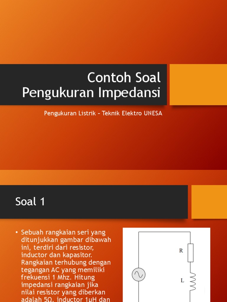 Contoh Soal Rangkaian Rlc Seri Dan Paralel Contoh Soal