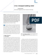 Foot Design For A Hexapod Walking Robot