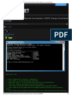 How To Speed Up Internet Connection 100% Using Command Prompt