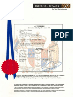 Apostille No's: 8706.5 and 8706.6 - Letters Patent (SKOCI) Constituting The Sovereign Kingdom of The Cook Islands Dated 31st March 2014.