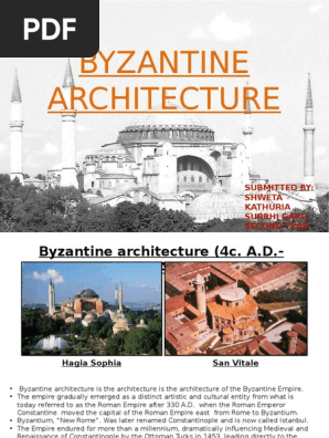 Byzantine Architecture Pdf Dome Mosaic