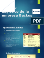 Proceso Logístico de La Empresa Backus