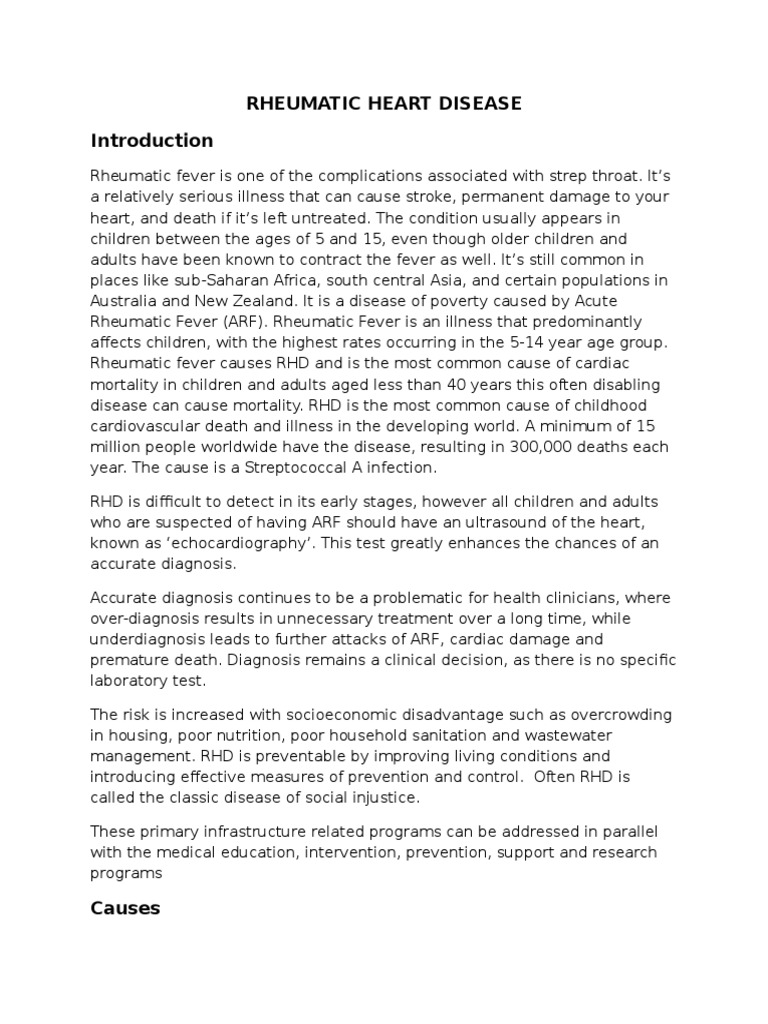 Valvular heart disease case study image