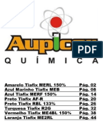 Tiafix cores e páginas FISPQ