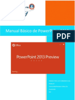 Manual Basico de PowerPoint 2013