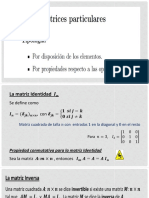 Clase 03 - Matrices Tipos