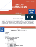 Derecho Constitucional Unidad i Tema 1 y 2