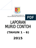 Laporan Murid Contoh