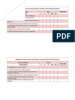 Matrices de Evaluacion